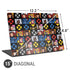 Marvel X-Men Pattern Universal Laptop 15in (12.2 x 8.8in) Skin