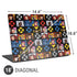 Marvel X-Men Pattern Universal Laptop 18in (14.6 x 10.6in) Skin