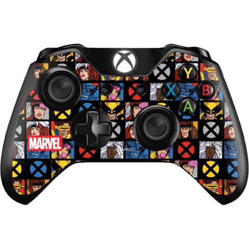 Marvel X-Men Pattern Xbox One Controller Skin