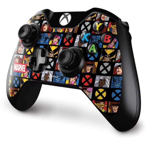 Marvel X-Men Pattern Xbox One Controller Skin
