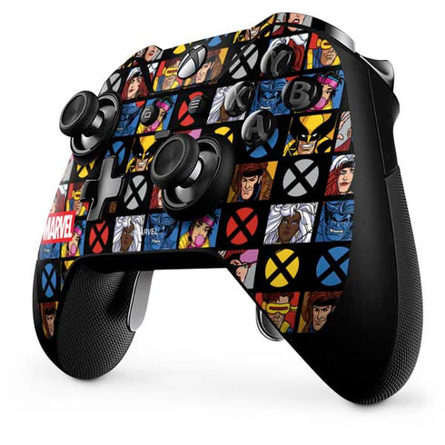 Marvel X-Men Pattern Xbox One Elite Controller Skin