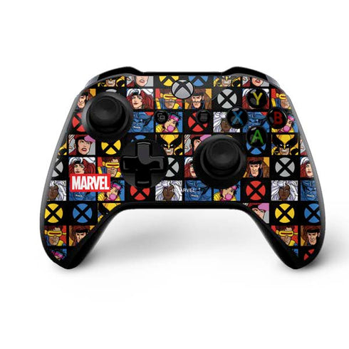 Marvel X-Men Pattern Xbox One X Bundle Skin