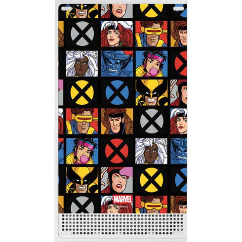 Marvel X-Men Pattern Xbox Series S Console Skin