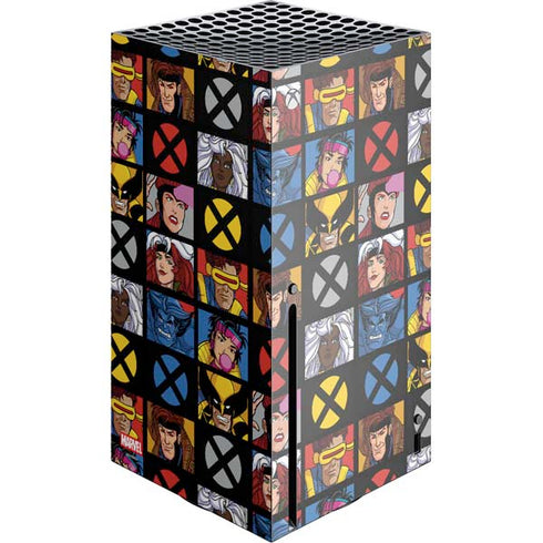 Marvel X-Men Pattern Xbox Series X Console Skin