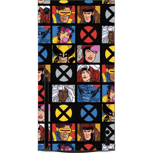 Marvel X-Men Pattern Xbox Series X Console Skin