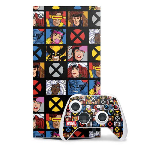 Marvel X-Men Pattern Xbox Series X Skins