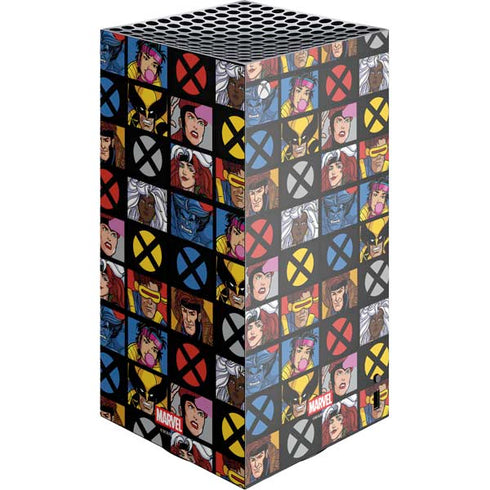 Marvel X-Men Pattern XBox Series X Digital Edition Console Skin