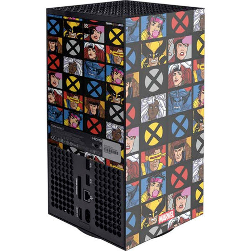 Marvel X-Men Pattern XBox Series X Digital Edition Console Skin