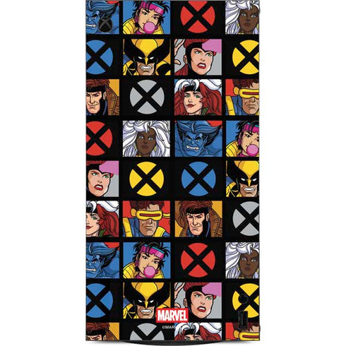 Marvel X-Men Pattern XBox Series X Digital Edition Console Skin