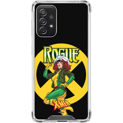 Marvel X-Men Rogue Galaxy A72 5G Clear Case