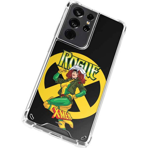 Marvel X-Men Rogue Galaxy S21 Ultra 5G Clear Case