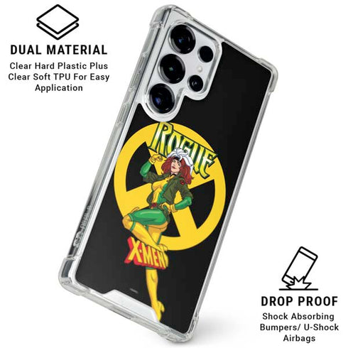 Marvel X-Men Rogue Galaxy S26 Ultra Clear Case