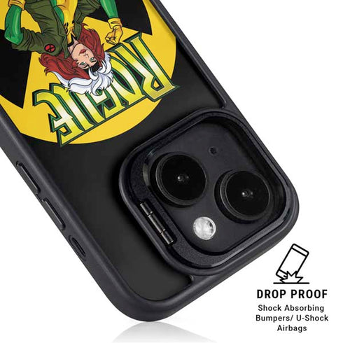 Marvel X-Men Rogue iPhone 15 Plus Kickstand Case