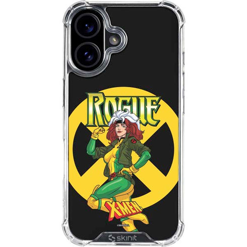 Marvel X-Men Rogue iPhone 16 Plus Clear Case