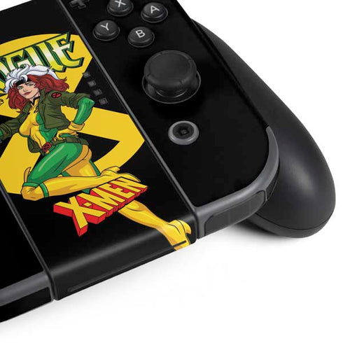 Marvel X-Men Rogue Nintendo Switch (2017-2021) Joy-Con Controller Skin
