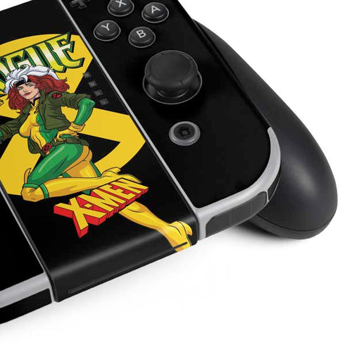 Marvel X-Men Rogue Nintendo Switch OLED (2021) Skin