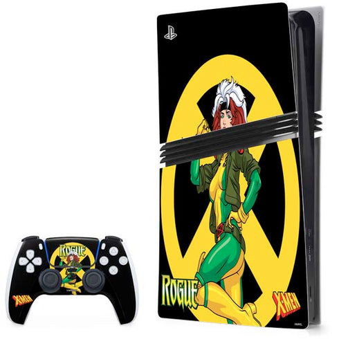 Marvel X-Men Rogue PS5 Pro Bundle Skin