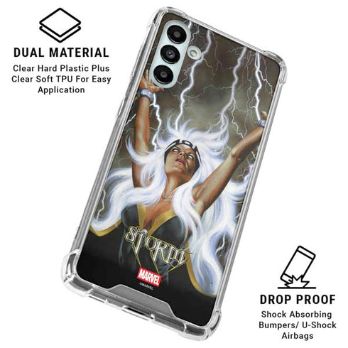 Marvel X-Men Storm by Joe Jusko Galaxy A13 5G Clear Case
