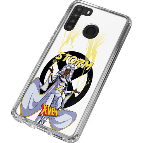 Marvel X-Men Storm Galaxy A21 Clear Case