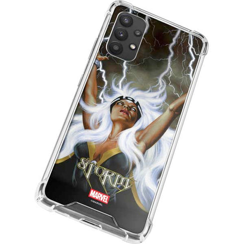 Marvel X-Men Storm by Joe Jusko Galaxy A32 5G Clear Case