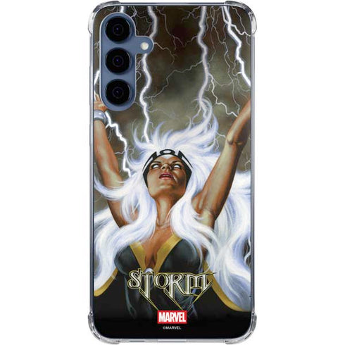 Marvel X-Men Storm by Joe Jusko Galaxy A35 5G Clear Case