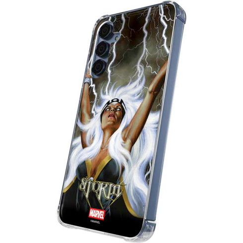 Marvel X-Men Storm by Joe Jusko Galaxy A55 5G Clear Case