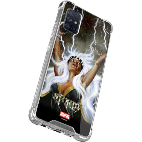 Marvel X-Men Storm by Joe Jusko Galaxy A71 5G Clear Case