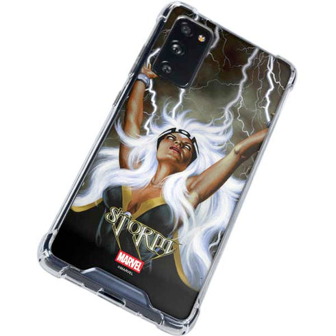 Marvel X-Men Storm by Joe Jusko Galaxy S20 FE Clear Case