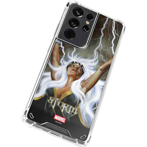 Marvel X-Men Storm by Joe Jusko Galaxy S21 Ultra 5G Clear Case