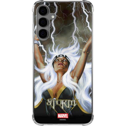 Marvel X-Men Storm by Joe Jusko Galaxy S24 Plus Clear Case