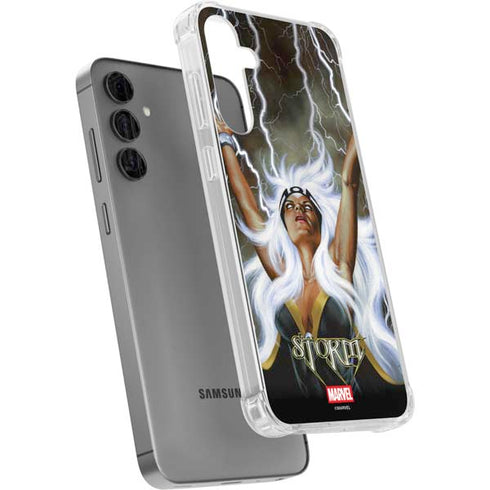 Marvel X-Men Storm by Joe Jusko Galaxy S24 Plus Clear Case