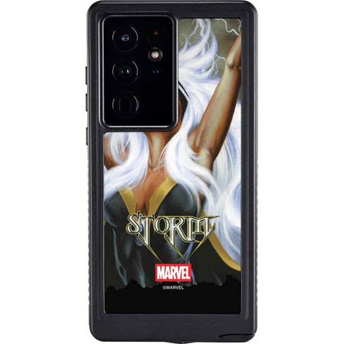 Marvel X-Men Storm by Joe Jusko Galaxy S24 Ultra Waterproof Case