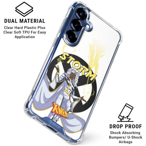 Marvel X-Men Storm Galaxy S25 Clear Case