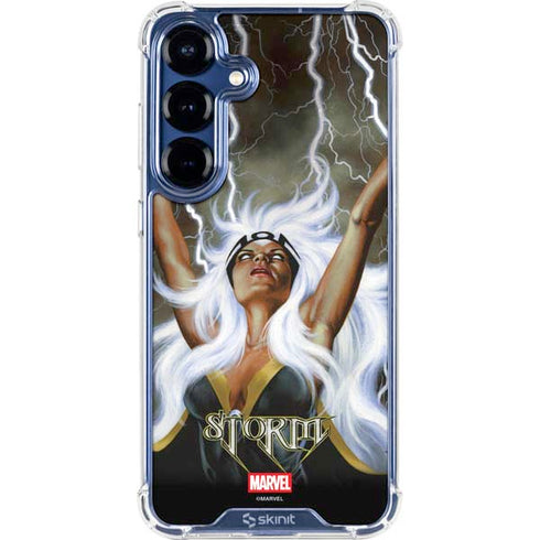 Marvel X-Men Storm by Joe Jusko Galaxy S25 Plus Clear Case