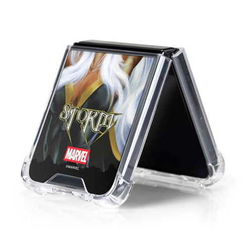 Marvel X-Men Storm by Joe Jusko Galaxy Z Flip5 5G Clear Case
