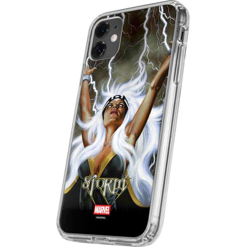 Marvel X-Men Storm by Joe Jusko iPhone 11 Clear Case