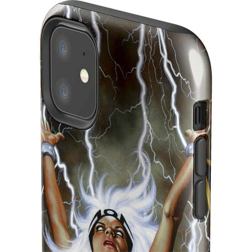 Marvel X-Men Storm by Joe Jusko iPhone 11 Impact Case