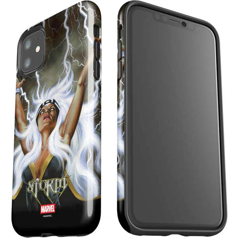 Marvel X-Men Storm by Joe Jusko iPhone 11 Impact Case