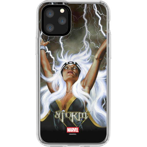 Marvel X-Men Storm by Joe Jusko iPhone 11 Pro Clear Case