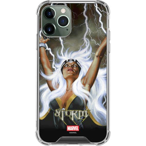 Marvel X-Men Storm by Joe Jusko iPhone 11 Pro Max Clear Case