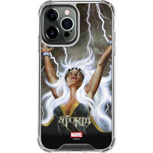 Marvel X-Men Storm by Joe Jusko iPhone 14 Pro Max Clear Case