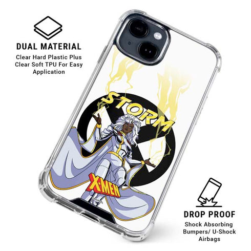 Marvel X-Men Storm iPhone 15 Clear Case