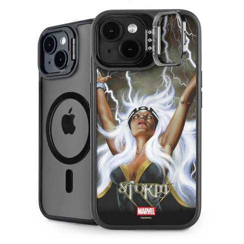 Marvel X-Men Storm by Joe Jusko iPhone 15 Kickstand Case