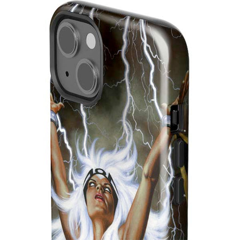 Marvel X-Men Storm by Joe Jusko iPhone 15 Plus Impact Case