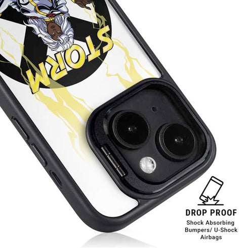 Marvel X-Men Storm iPhone 15 Plus Kickstand Case