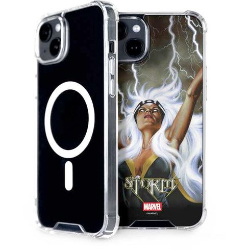 Marvel X-Men Storm by Joe Jusko iPhone 15 Plus MagSafe Case