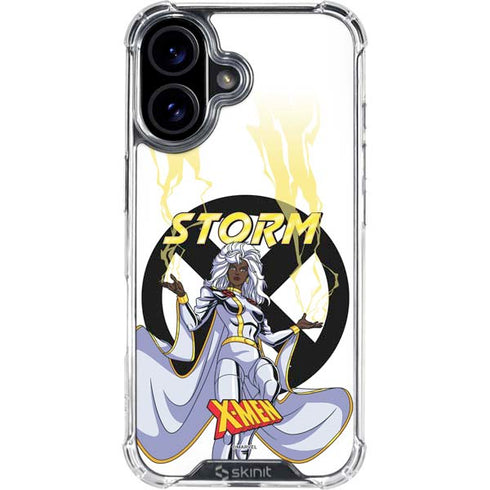 Marvel X-Men Storm iPhone 16 Clear Case