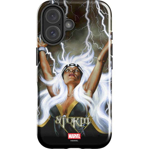 Marvel X-Men Storm by Joe Jusko iPhone 16 Plus Impact Case