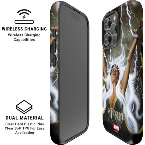 Marvel X-Men Storm by Joe Jusko iPhone 16 Pro Max Magsafe Impact Case