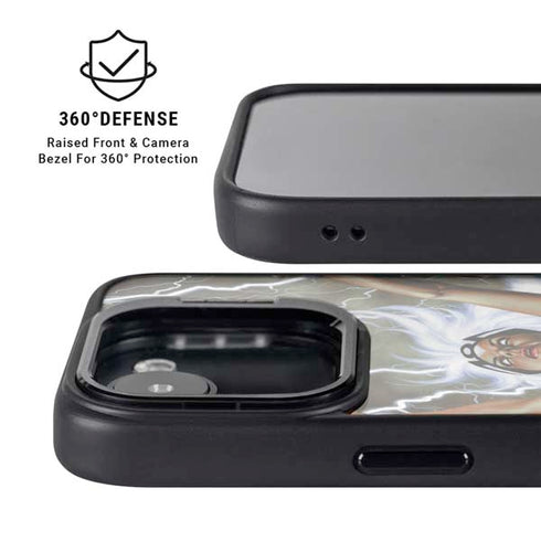 Marvel X-Men Storm by Joe Jusko iPhone 16e Kickstand Case